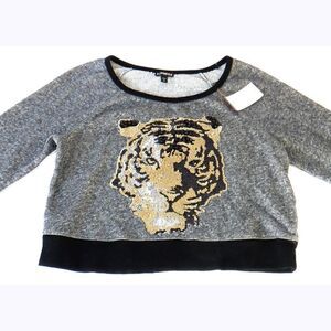 Express Sequins Tiger Top - Wardrobe Builder!